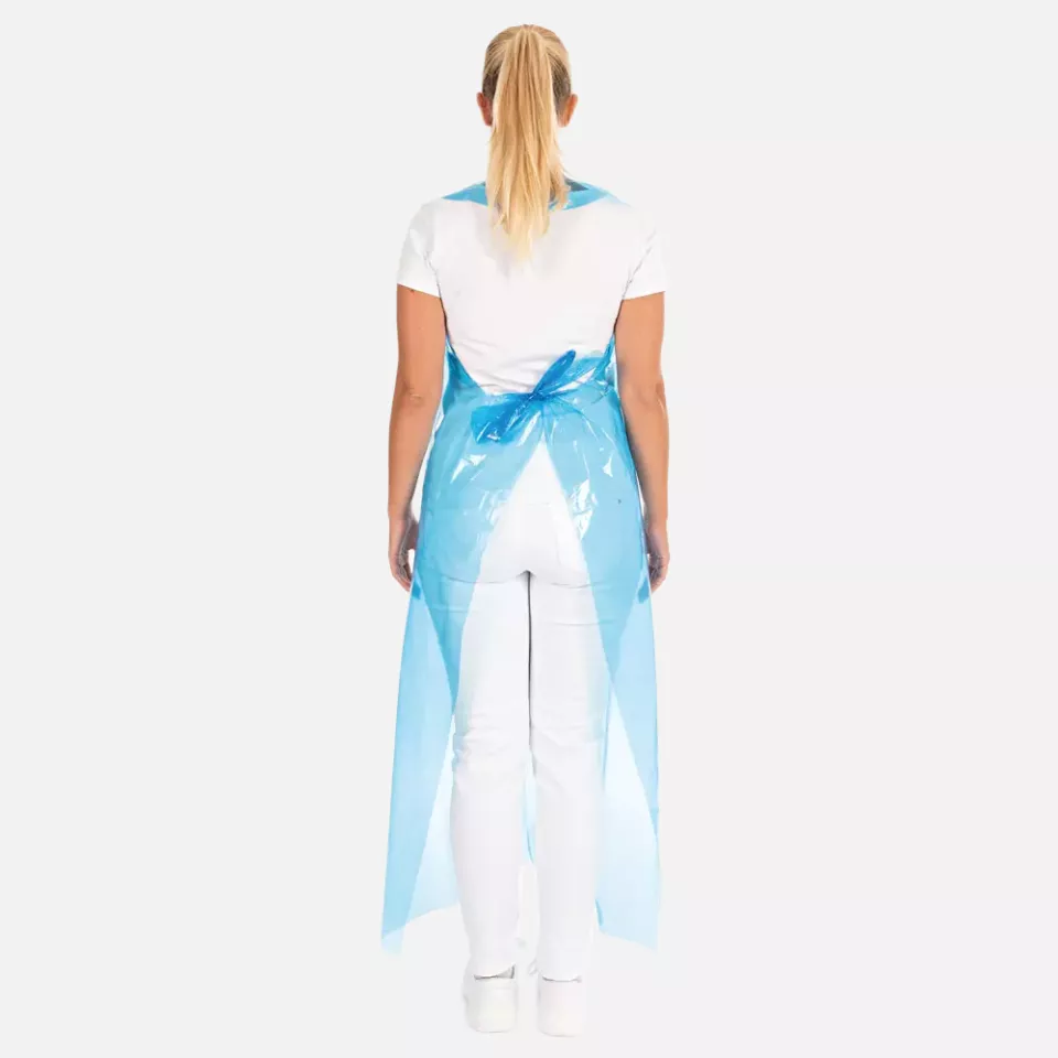 HygoStar 23206, Disposable LDPE Aprons, 35 my, image 4, gallery thumbnail