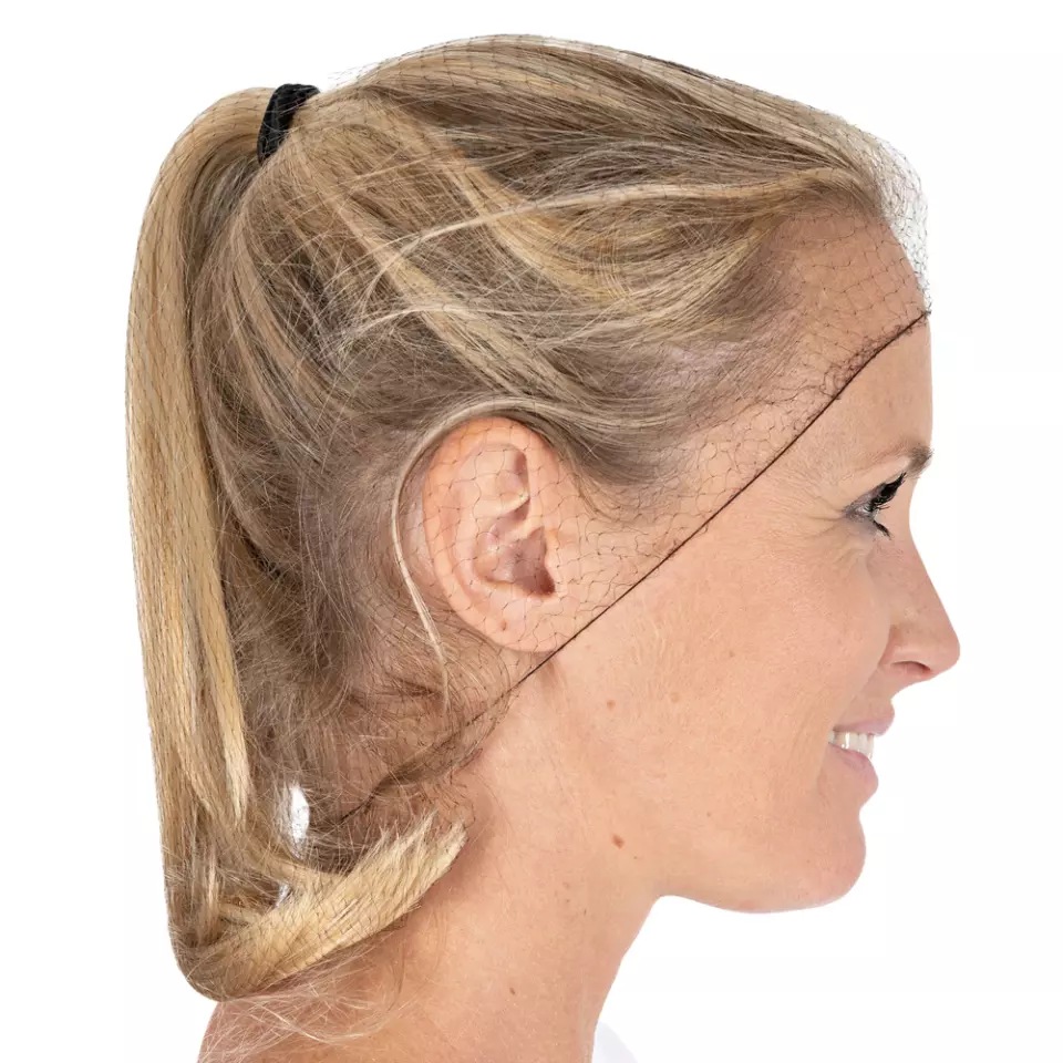 Hygostar 1246, Nylon Hair Nets, image 4, gallery thumbnail