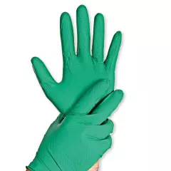 Franz Mensch 270802, Power Grip Nitrile Gloves, Powder-Free