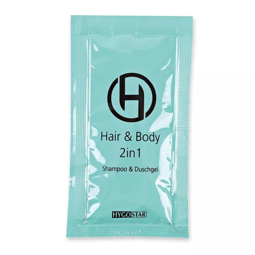 Hygostar 556222, Hair & Body Wash Sachet, 2in1, image 3