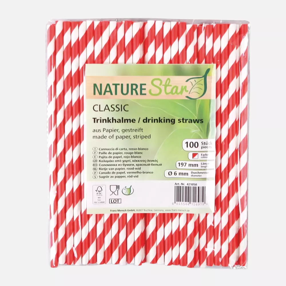 NATUREStar 421050, Classic Paper Straws, FSC®-mix Organic, image 4