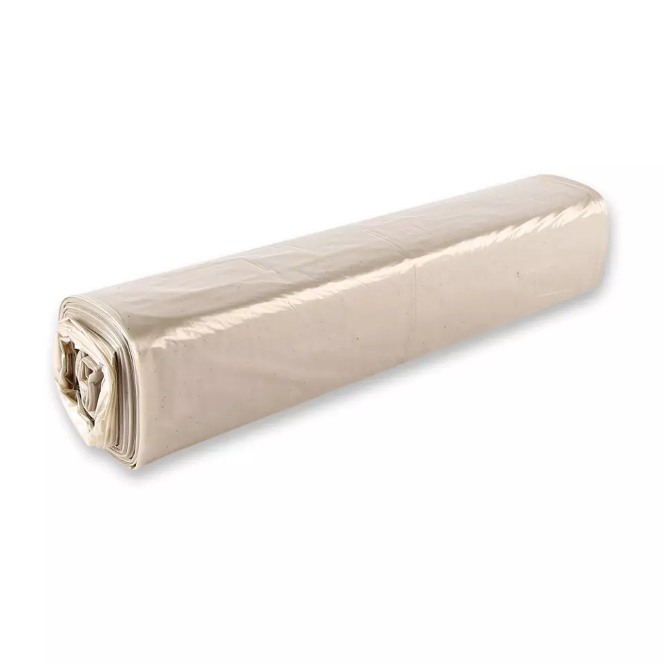 HygoClean 32552, LDPE Waste Bags, Light, 120 l, Transparent, Roll