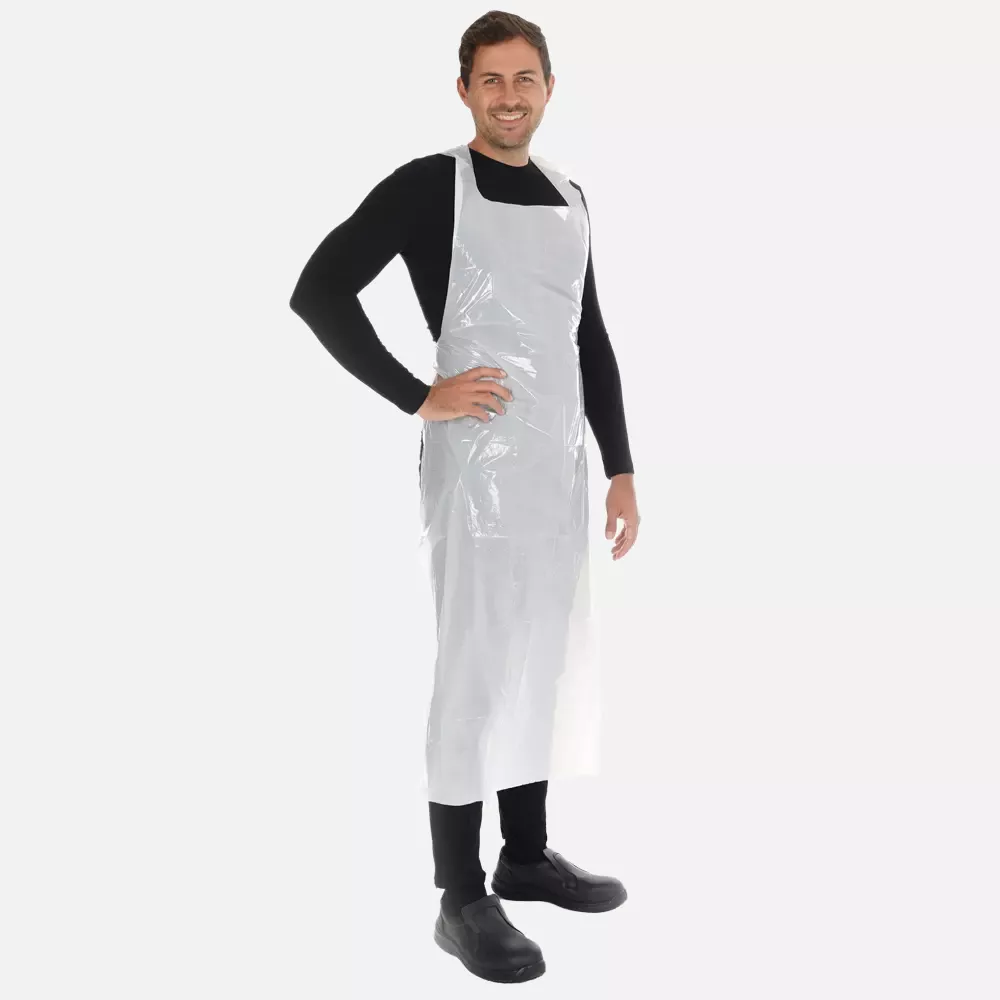 HygoStar 23496, Disposable LDPE Aprons, Blocked, 25 my, image 3