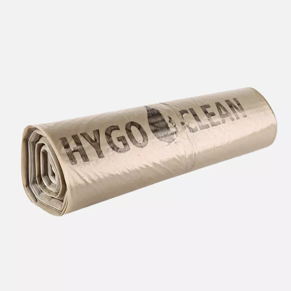 HygoClean 32321, LDPE Waste Bags, 120 l, Transparent, Roll, image 1, gallery thumbnail
