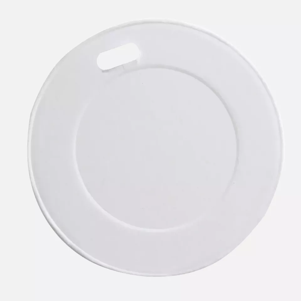 NATUREStar 40386, Organic Paperboard Paper Cup Lids, ø 80 mm, White, image 2, gallery thumbnail