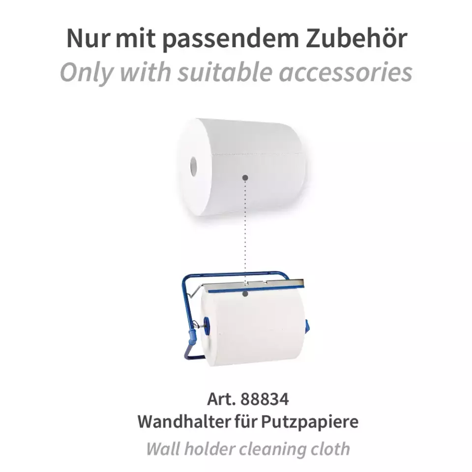 HygoClean 304417, Allfood 3-Ply Cellulose Cleaning Papers, FSC®-Mix, White, image 4, gallery thumbnail