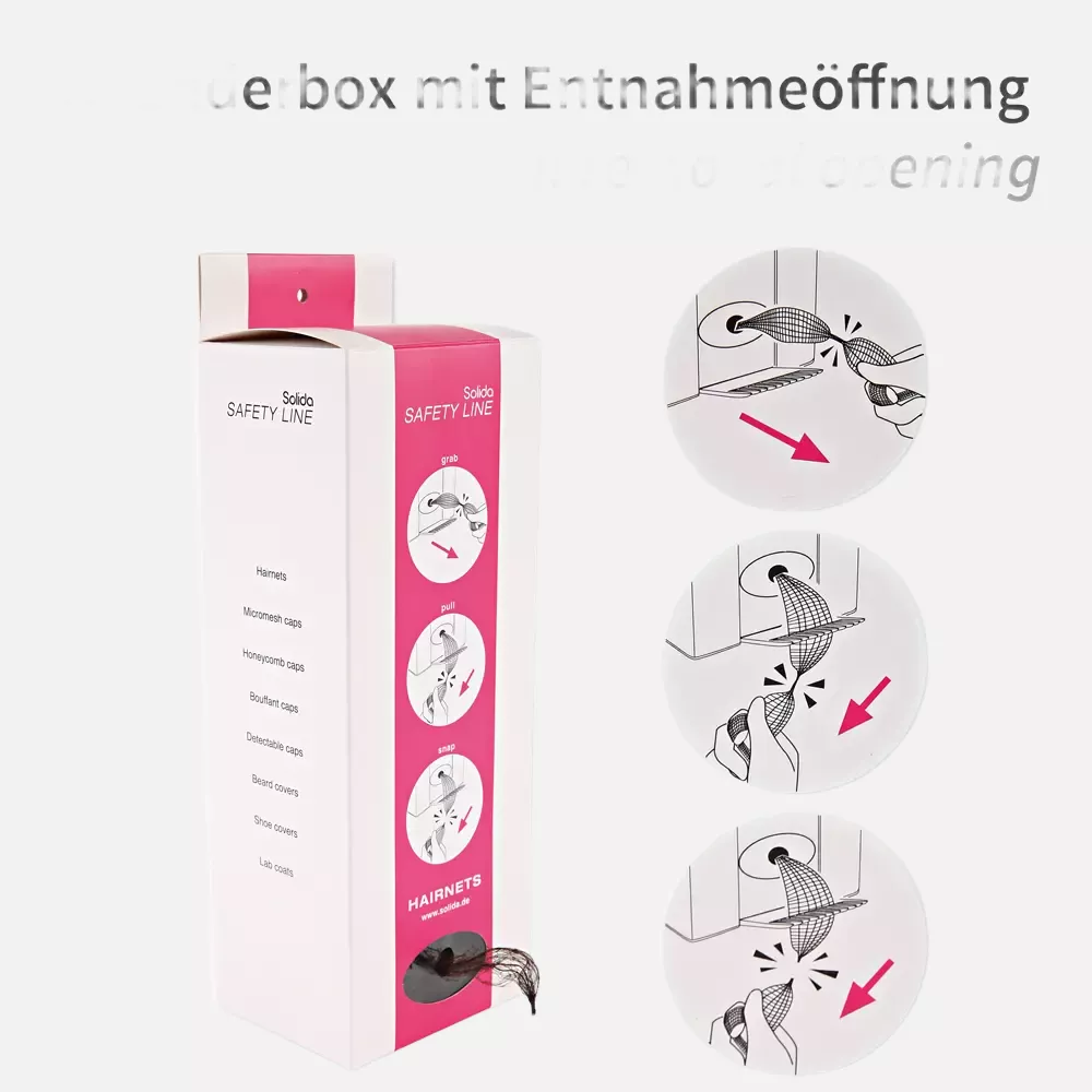 HygoStar 12482, Nylon Hair Nets, ø 58 cm, Brown, image 5