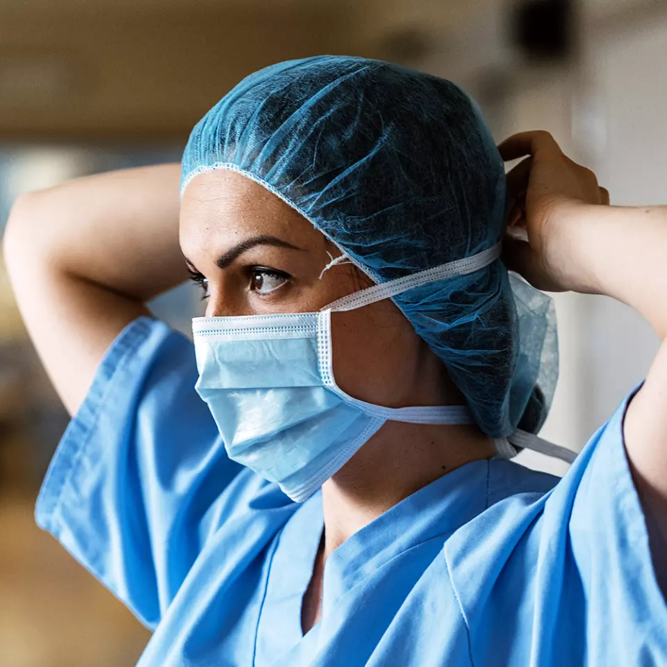 HygoStar 29166, Type II PP Face Mask, Ties, image 10, gallery thumbnail