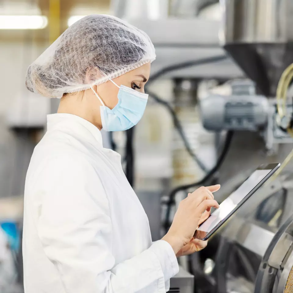 HygoNorm 1219, Mob Caps Light, PP, ø 50 cm, White, image 2, gallery thumbnail