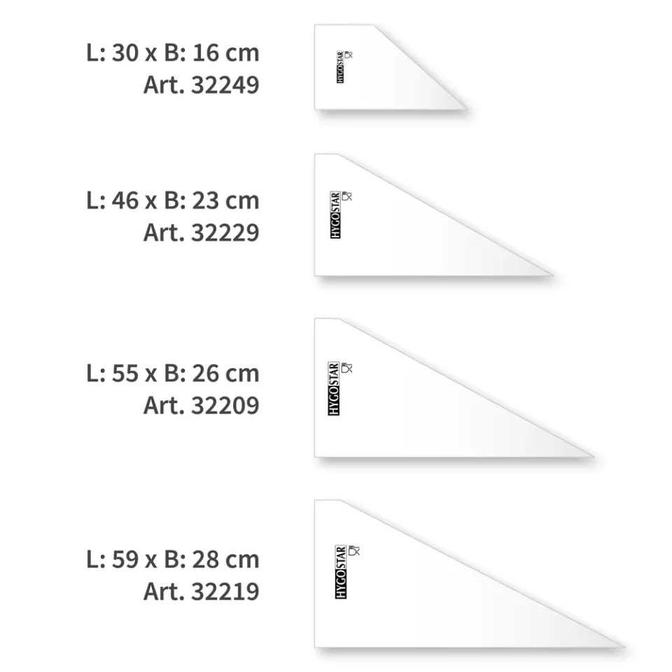 HygoStar 32229, Cool LDPE Pastry Tubes, 46 x 23 cm, Transparent, image 3, gallery thumbnail