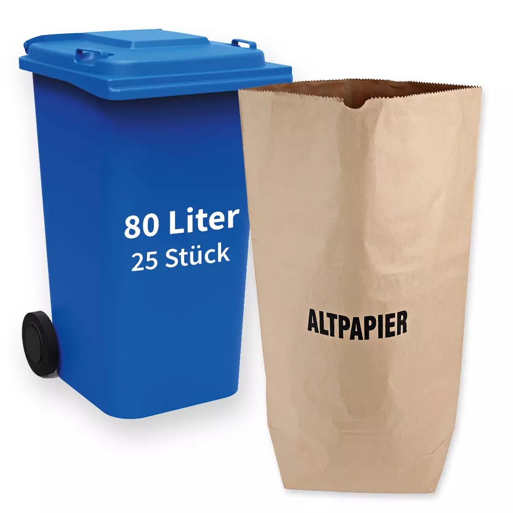 NATUREStar 35554, Organic Paper Garbage Bags, "Altpapier", image 1