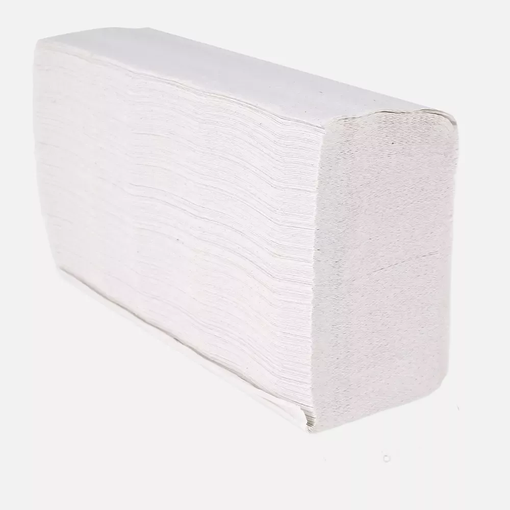 HygoClean 30409, 2-lagige Recycling-Papierhandtücher, Interfalz, Weiß, image 2