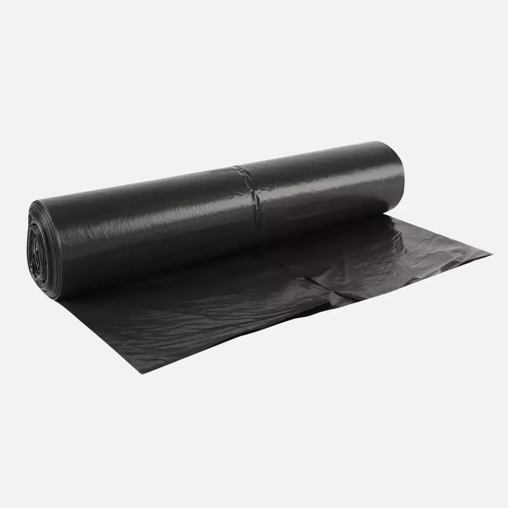 HygoClean 32303, Eco LDPE Waste Bags, 120 l, Black, Roll, image 2