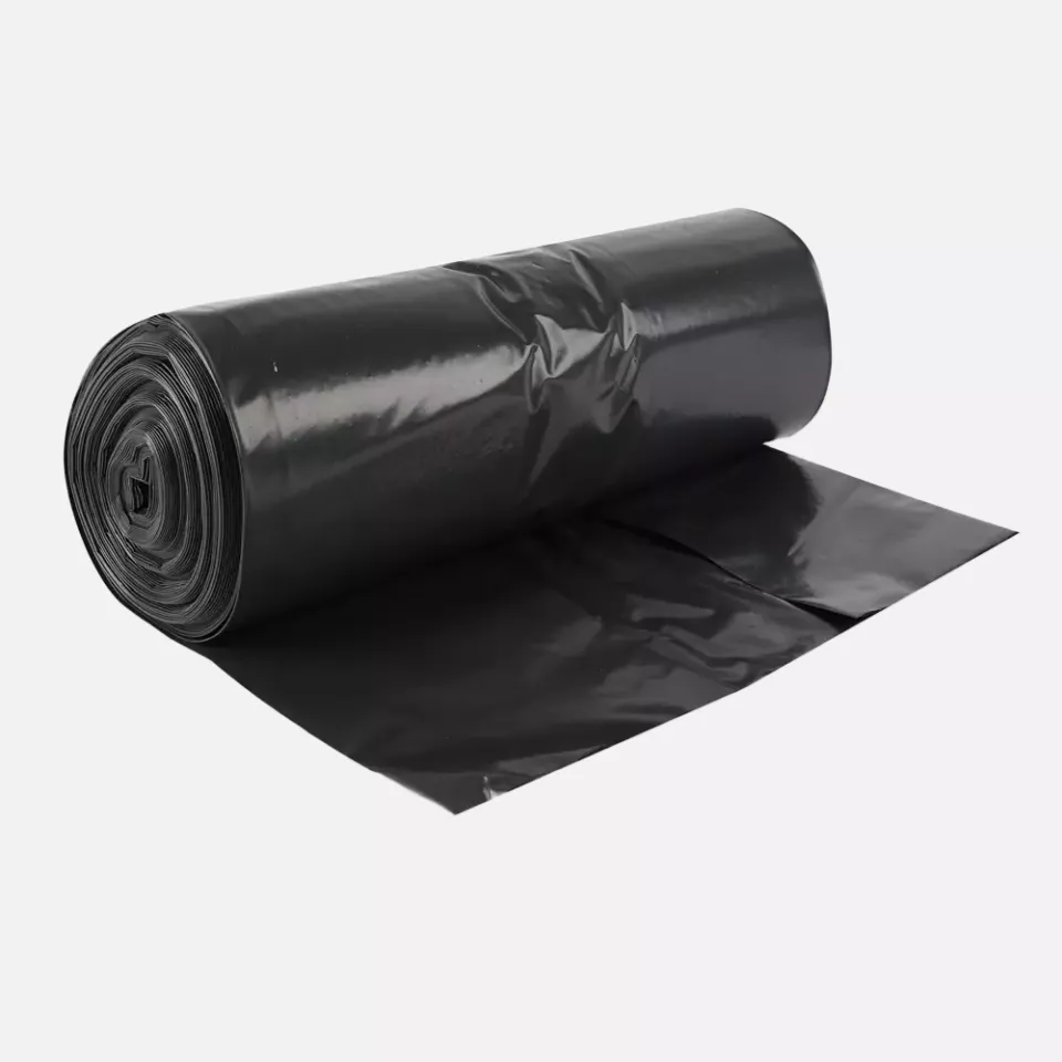 HygoClean 32443, Premium LDPE Waste Bags, 160 l, Black, Roll, image 1, gallery thumbnail