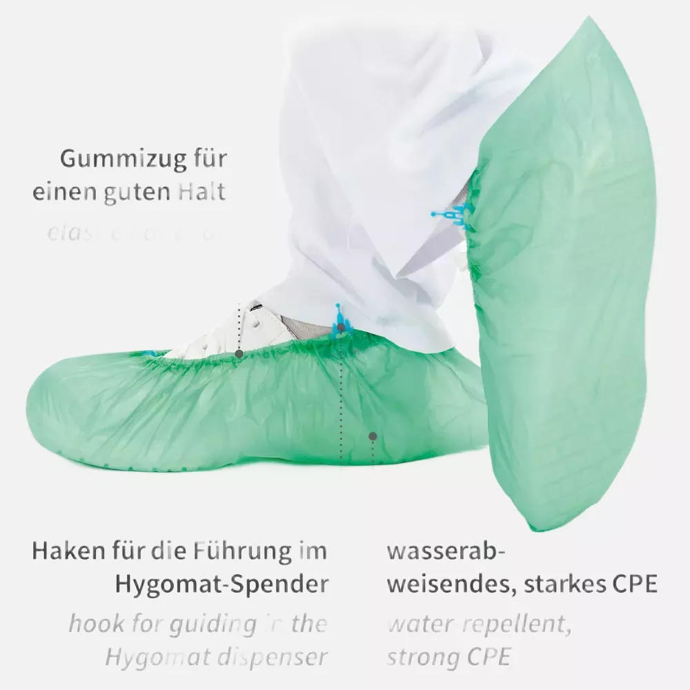 HygoStar 28507H, Hygomat CPE Overshoes, Green, image 5