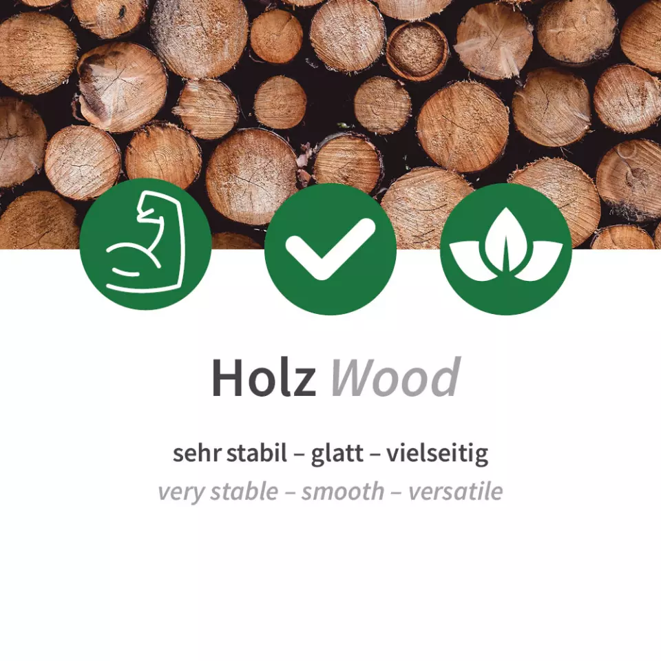 NATUREStar 38855, Organic Wood Knives, 160 mm, Dispenser Box, image 6, gallery thumbnail