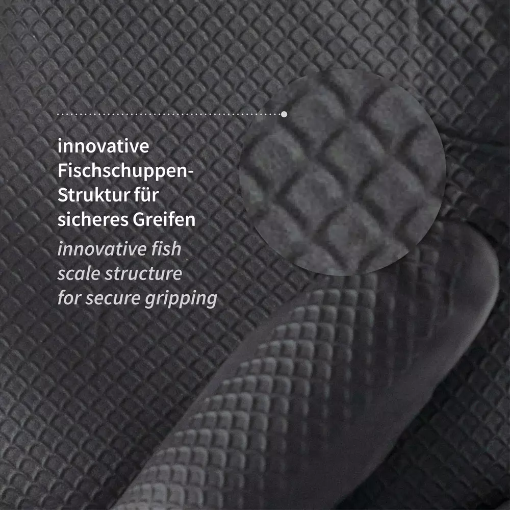 HygoStar 270808, Power Grip Powder-Free Nitrile Gloves, image 4