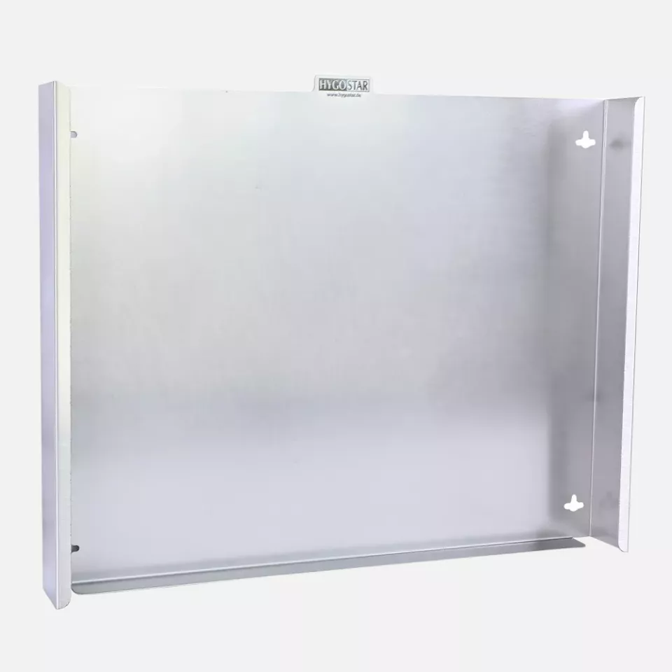 HygoStar 889374, Extra Safe Superlong Glove Dispenser, Stainless Steel, image 1, gallery thumbnail