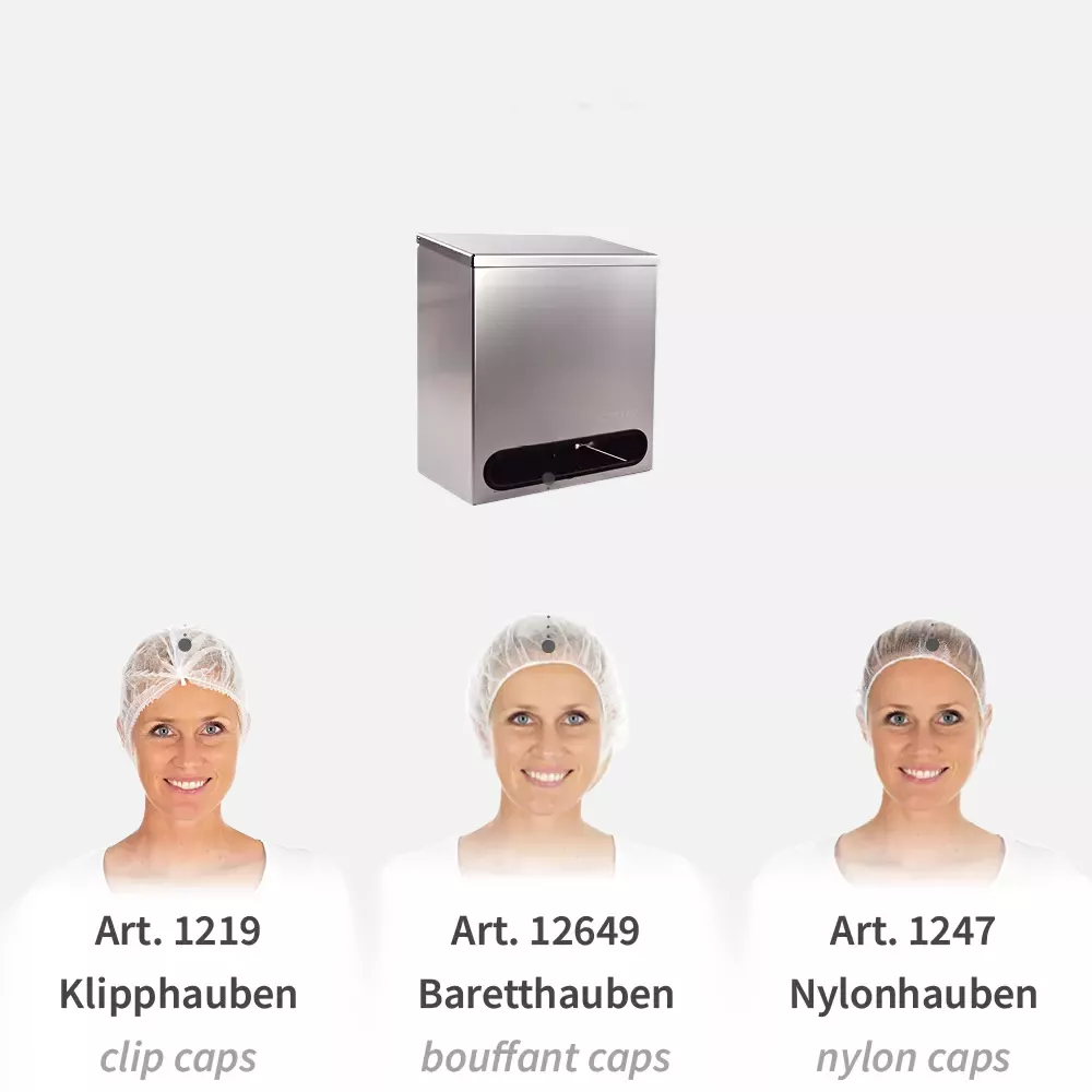 HygoStar 8893, Cap Dispenser, Stainless Steel, image 3