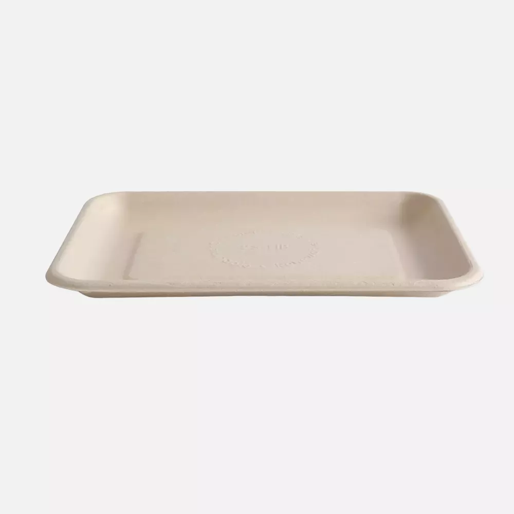 NATUREStar 411635, Organic Bagasse Foodtrays, 200 x 140 x 15 mm, Natural, image 2