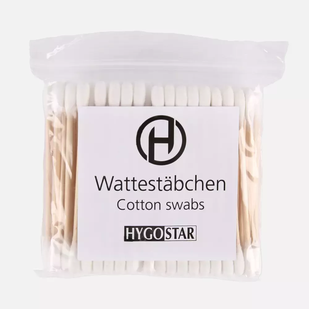 HygoStar 556120, Wood/Cotton Cotton Swabs, 5 x 70 mm, image 3