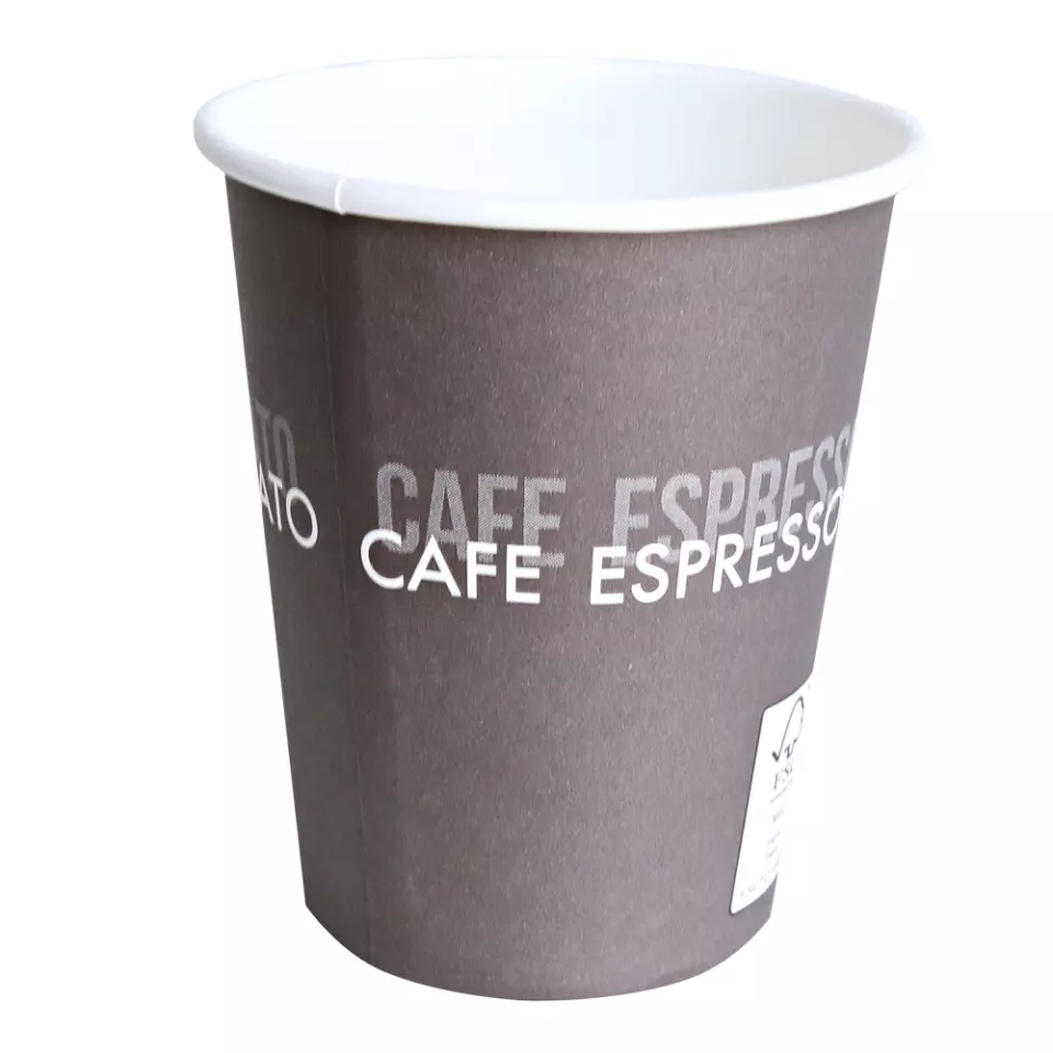 Hygostar 400043, Karton/PE Kaffeebecher, To Go, 100 ml / 4 oz, ø 62 mm, FSC®-mix, image 2, gallery thumbnail