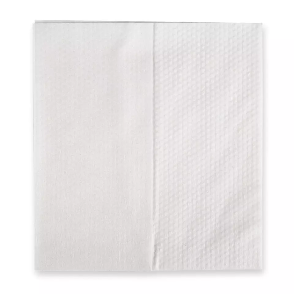 HygoClean 317510, Spunlace Cleaning Cloths, Pleated, White, image 2, gallery thumbnail