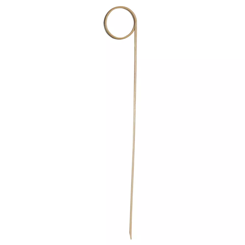 NATUREStar 38941, Bamboo Ring Fingerfood Skewers, 120 mm, Natural, image 2
