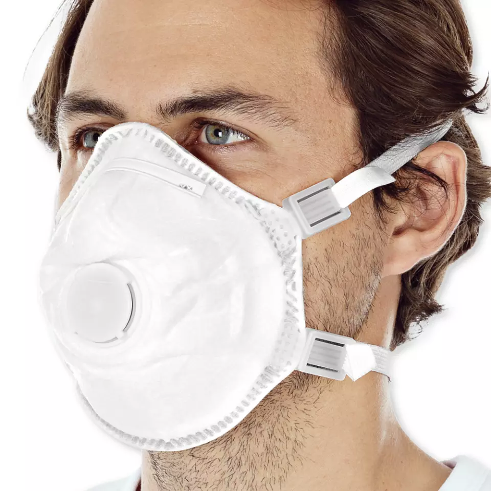 HygoStar 29355, FFP3 NR D PP Respirators, with Valve, Cup-Shaped, image 5, gallery thumbnail