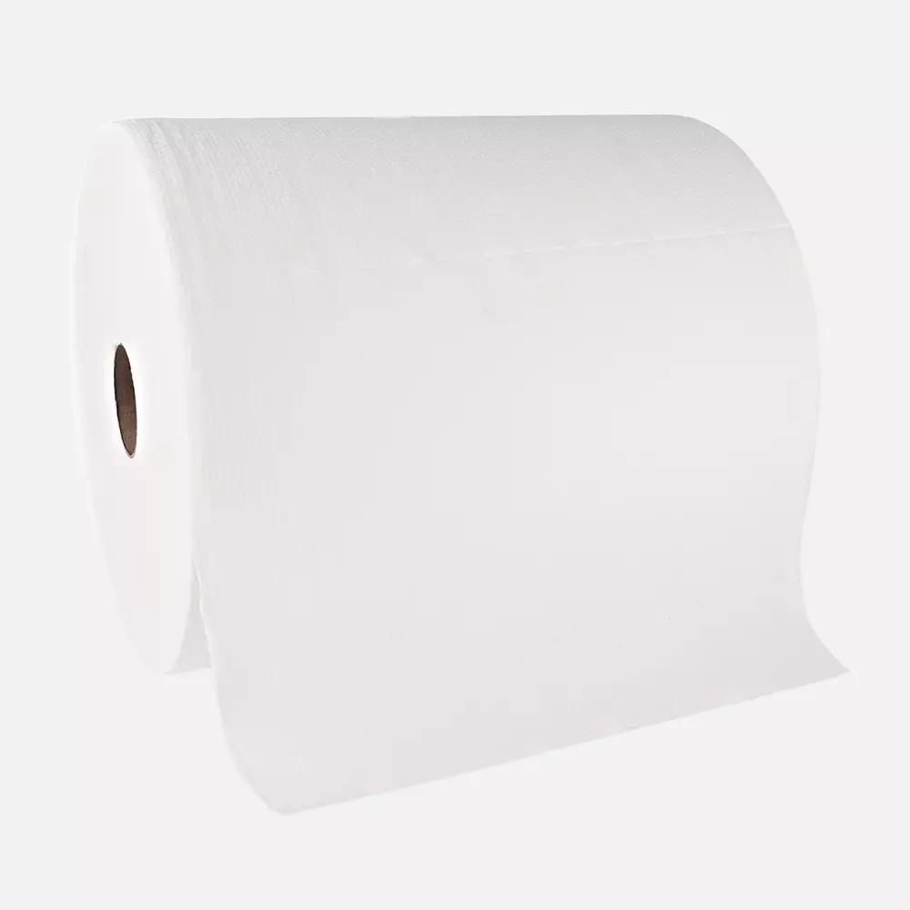 HygoClean 317500, Spunlace Cleaning Cloths, Roll, White, image 1