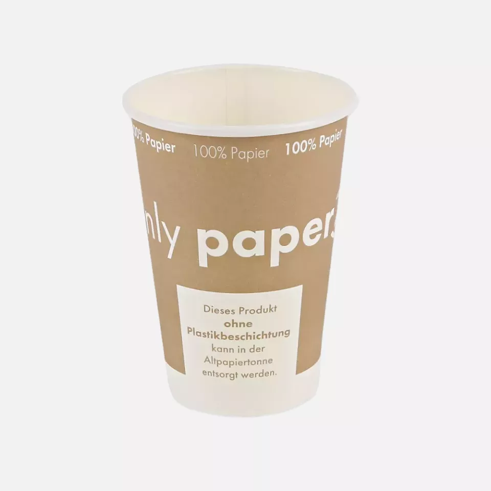 NATUREStar 4030753, Organic Paperboard Vending Machine Cups, 180 ml / 7.5 oz, ø 70 mm, image 1, gallery thumbnail