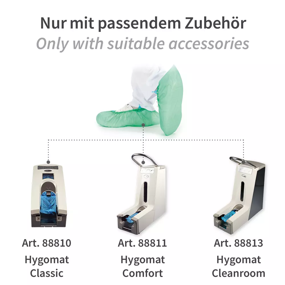 HygoStar 28507H, Hygomat CPE Overshoes, Green, image 6