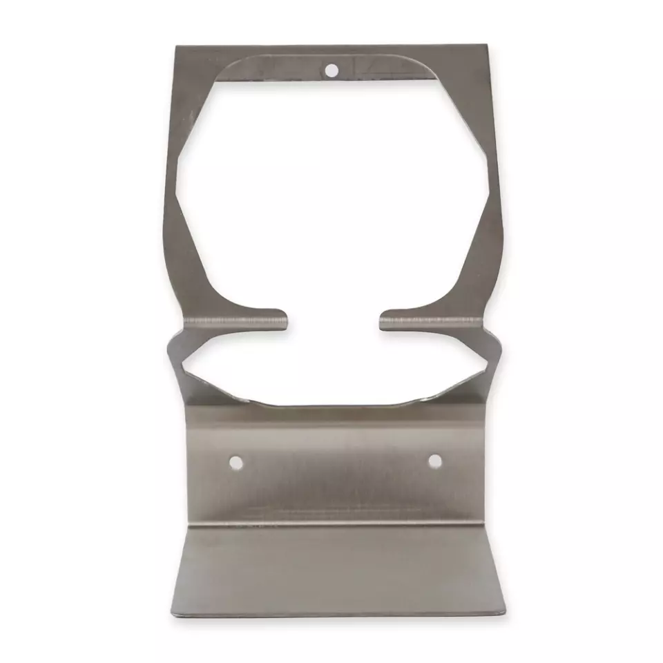 HygoClean 88912, Wall Holder for Disinfectant Wipes Dispensers, Stainless Steel, image 2, gallery thumbnail