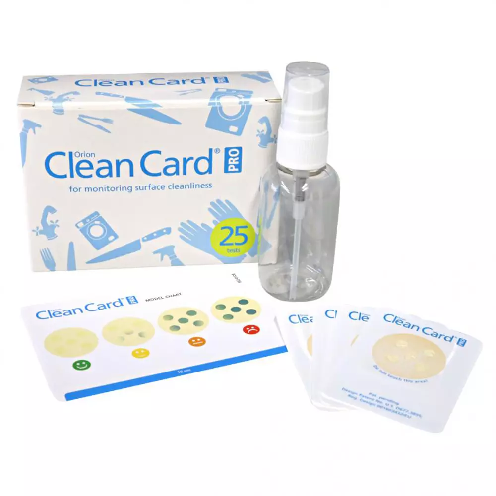 Franz Mensch 31510, Clean Card® Pro Hygiene Rapid Test Starter Set, image 1