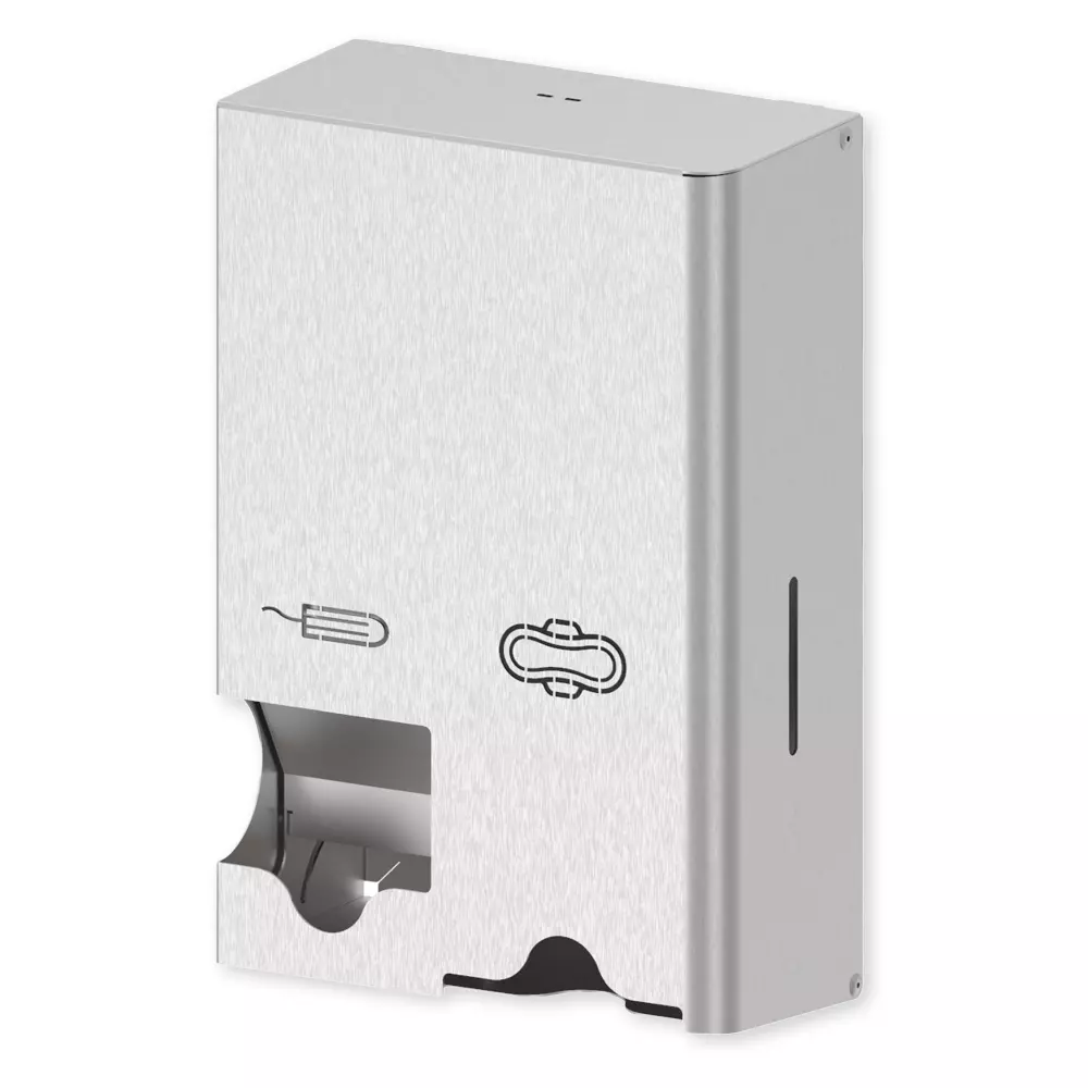HygoClean 88915, Kompakt Tampon and Pad Dispenser, Stainless Steel, image 1