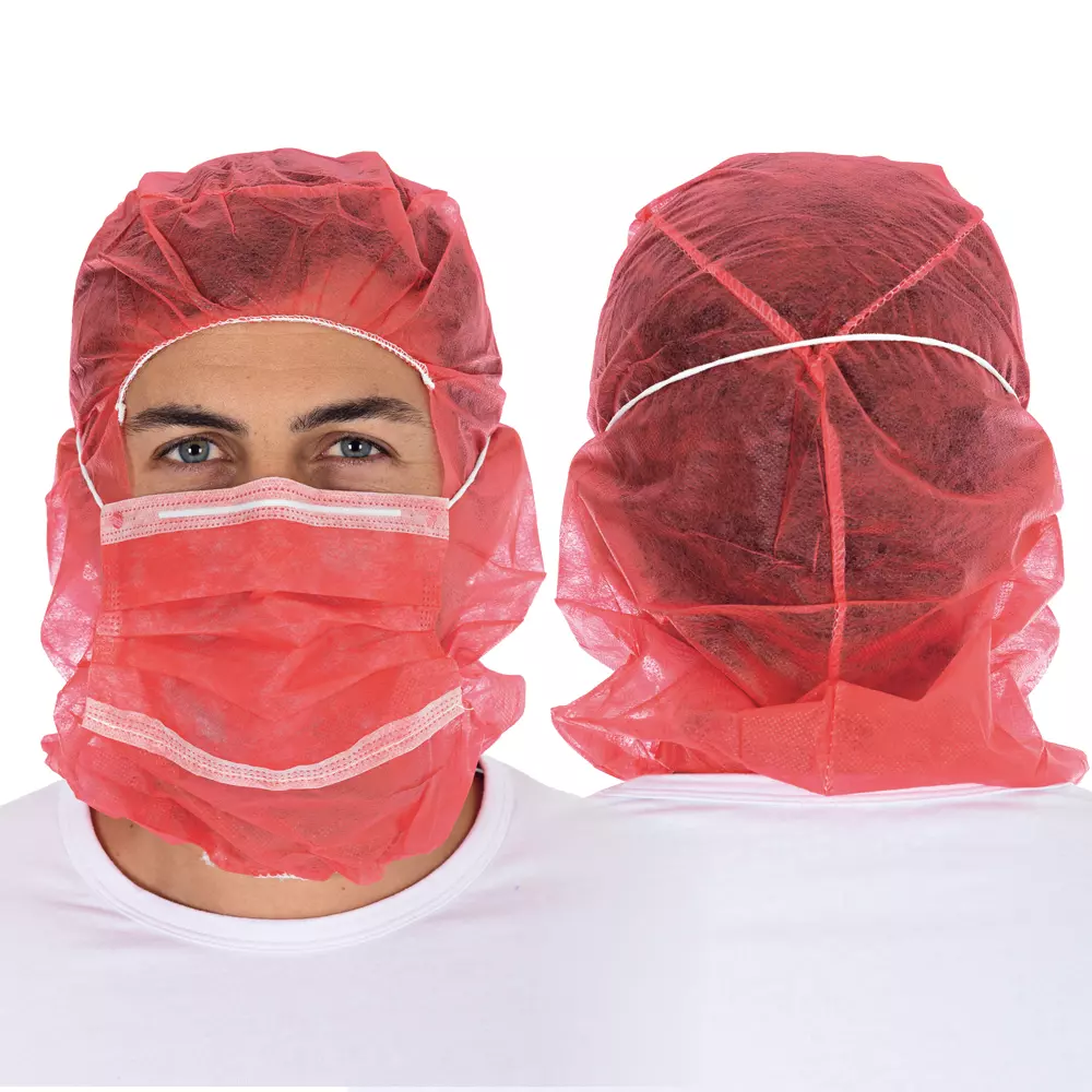 HygoStar 13205, Astro PP Caps with 2-Ply Face Mask, image 1