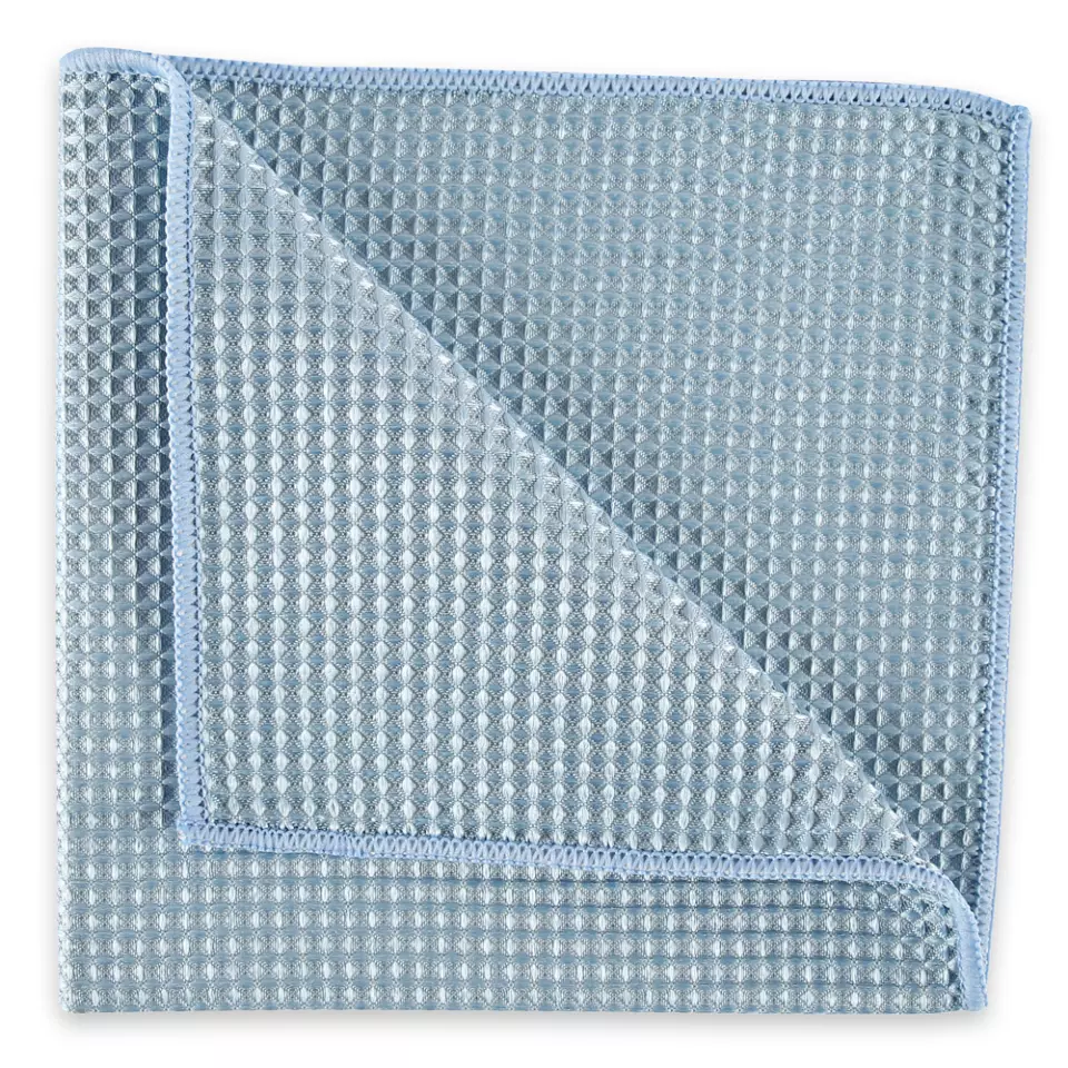 HygoClean 317665, Micro Master Waffle Microfiber Cloths, Blue, Polyester/Polyamide, image 1, gallery thumbnail