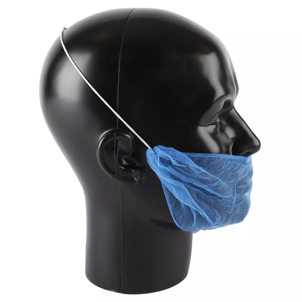 HygoStar 292166, Micromesh Detectable Nylon Beard Cover, Blue, image 3