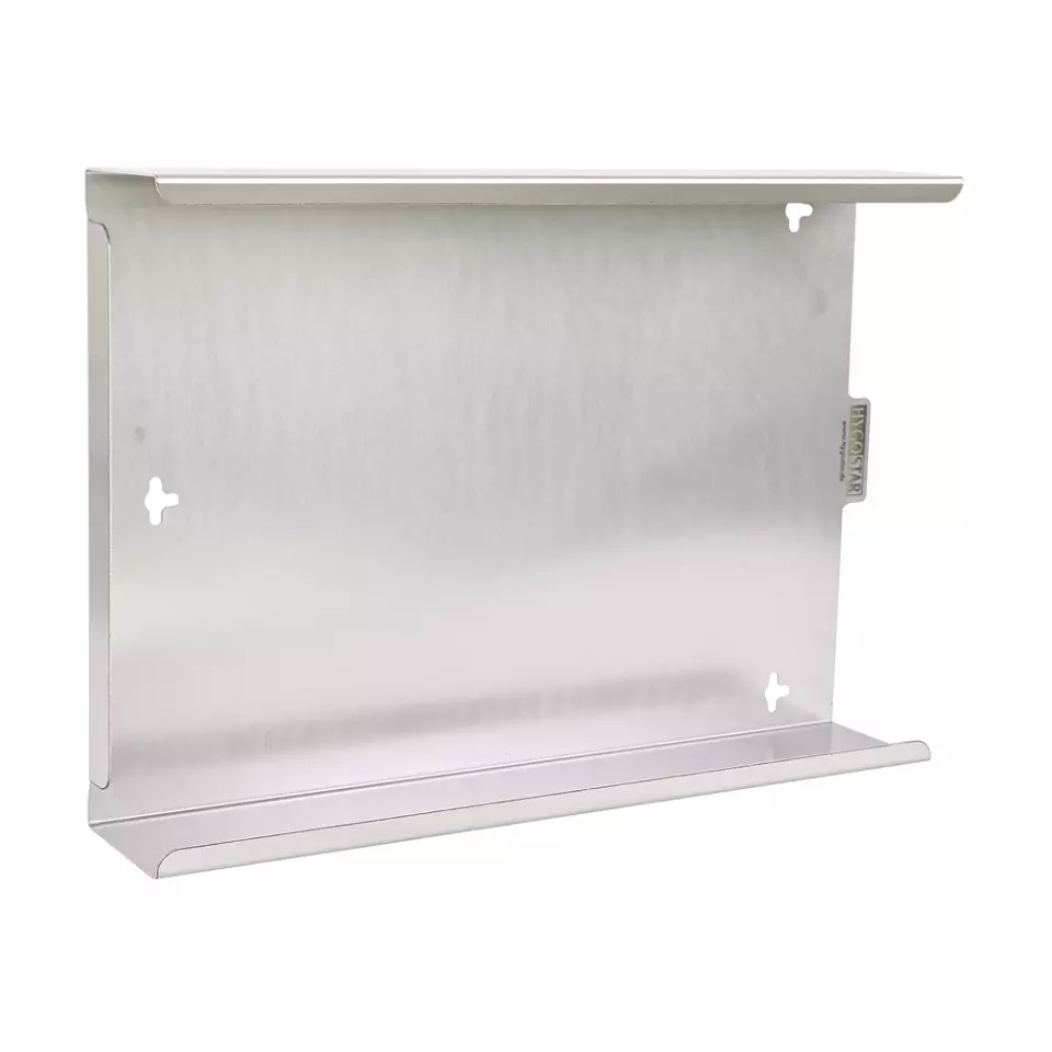 Hygostar 889372, Power Grip Long Glove Dispenser, Stainless Steel, image 3, gallery thumbnail