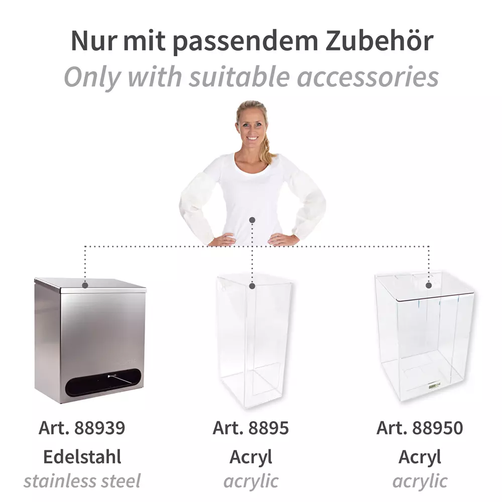 HygoStar 2830, Airlaid/PE Oversleeves, White, image 8