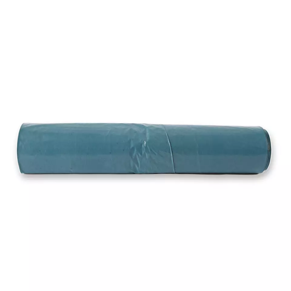 HygoClean 32306, Eco LDPE Waste Bags, 120 l, Blue, Roll, image 3, gallery thumbnail