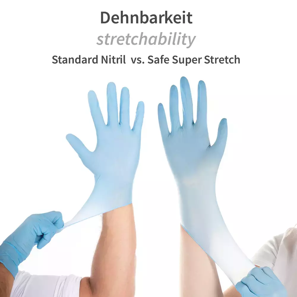 HygoStar 261081, Safe Super Stretch Nitrile Gloves, Powder-Free, image 11