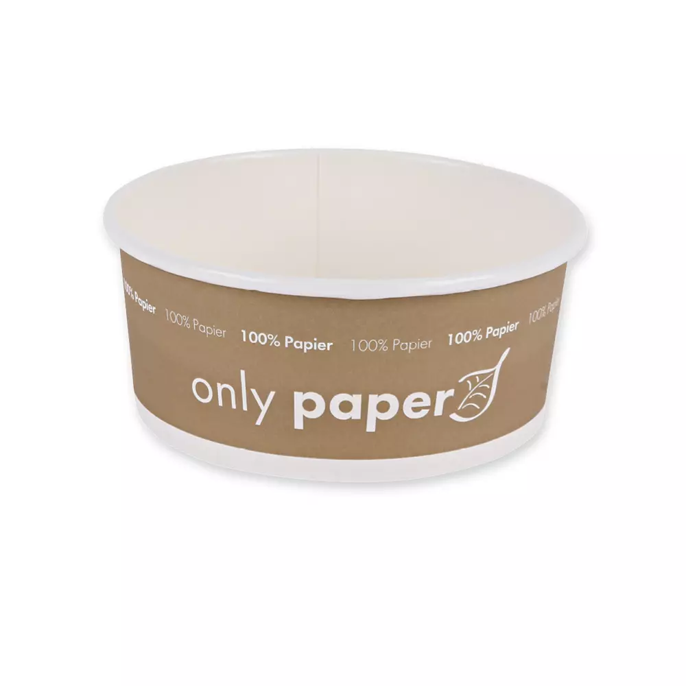 NATUREStar 418175, Organic Paperboard Salad Bowls, 750 ml, ø 150 mm