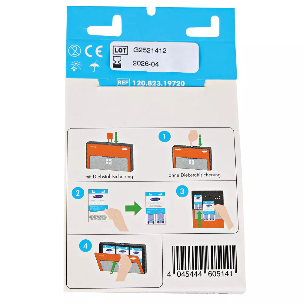 Franz Mensch 50086, EasyAid Detect Aquatic Plaster Strips, PE, Detectable, image 4