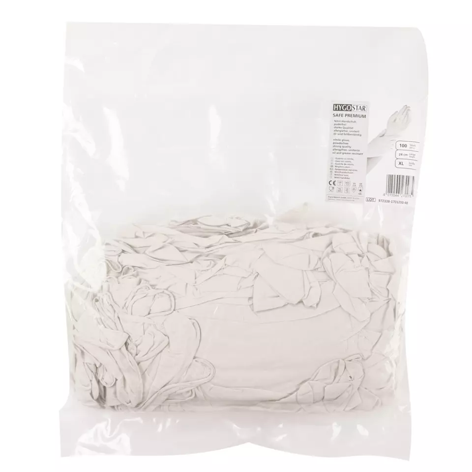 HygoStar 27000B, Safe Premium Nitril-Handschuhe, Puderfrei, image 2, gallery thumbnail