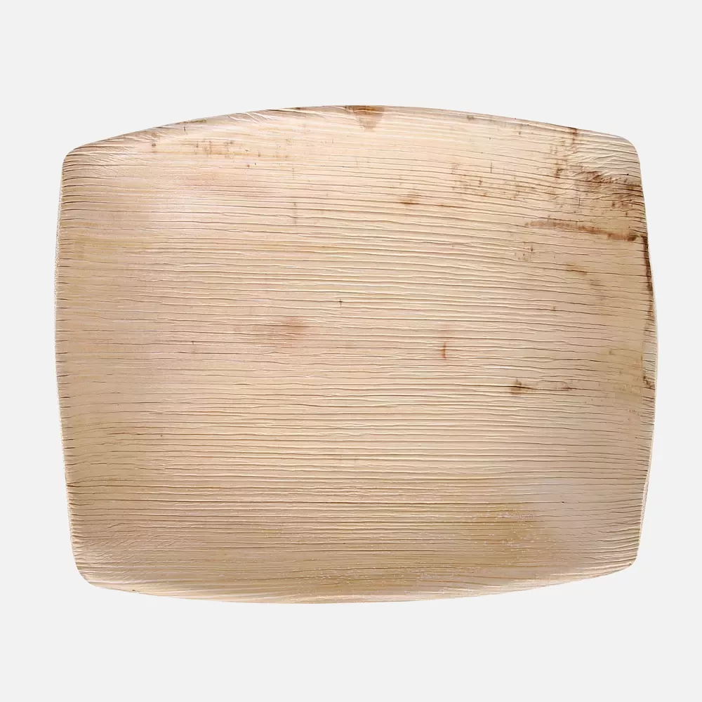 Franz Mensch 410636, Palm Leaf Organic Trays, 200 x 150 mm, 400 ml, Rectangular, image 2