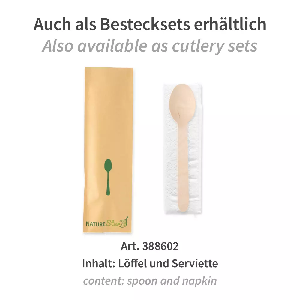 NATUREStar 388571, Holzlöffel, Bio, FSC® 100%, 160 mm, image 4
