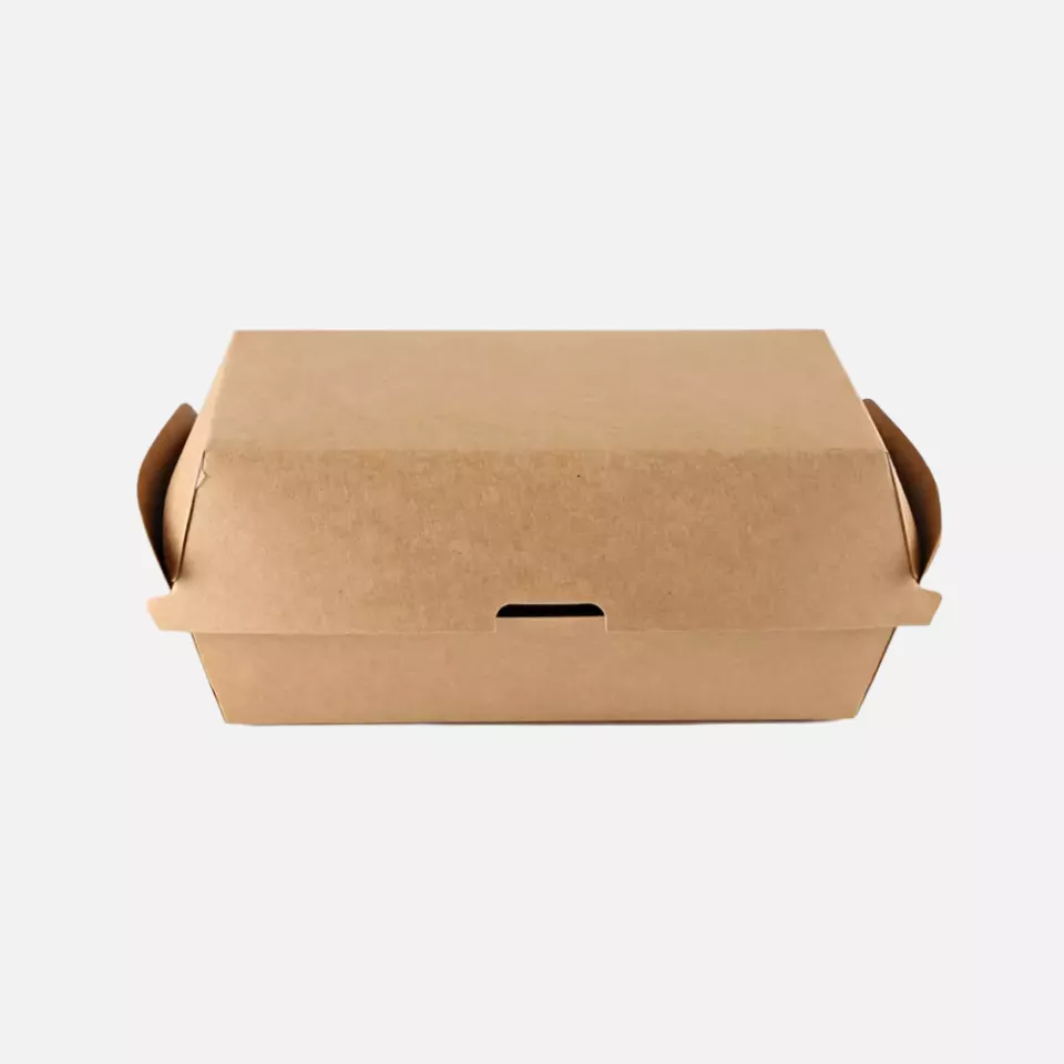 NATUREStar 416418, Club Sandwich Boxes, 177 x 91 x 85 mm, Kraft Paper/PLA, Organic, image 2, gallery thumbnail