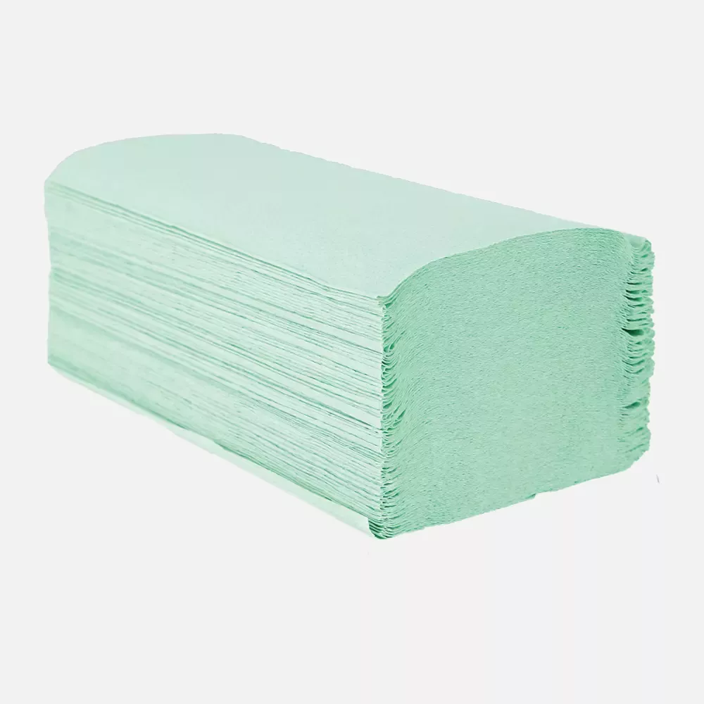 HygoClean 30462, Papierhandtücher, V/ZZ-Falz, 2-lagig, Grün (Zellstoff), image 8