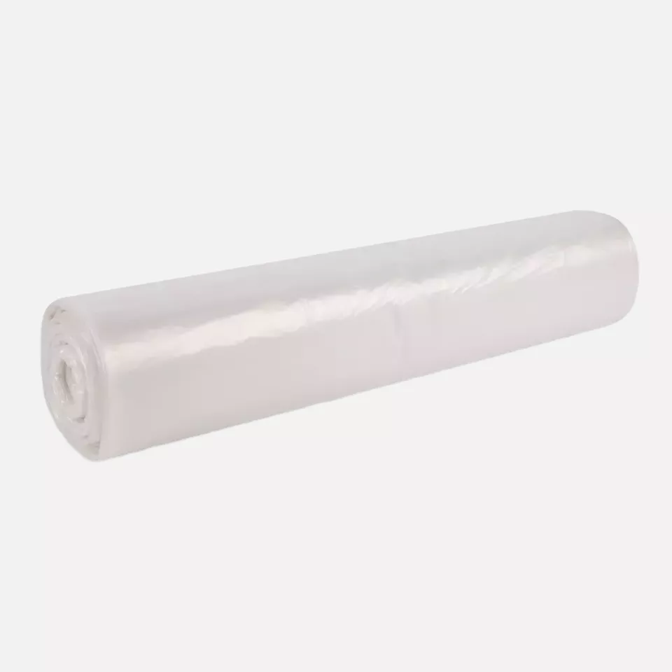 HygoClean 32999, Premium HDPE Waste Bags, 120 l, Transparent, Roll, image 2, gallery thumbnail